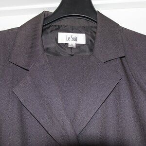 Le Suit Women's Grey Pants Suit Size 18